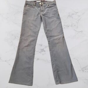 ABERCROMBIE & FITCH CORDUROY BLUE PANTS SIZE 8 NWOT